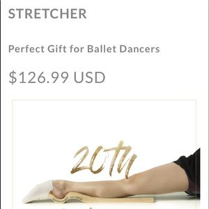 Ballet Foot Stretcher!!